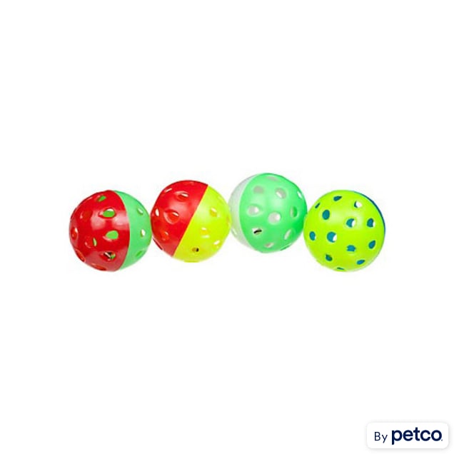 Pet Supplies : Pet Toy Balls : Marshall Pet Products Pop-N-Play Ball Pack 