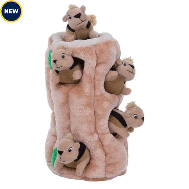 Outward Hound Ginormous Hide A Squirrel Plush Dog Toy, Large - Carousel image #1