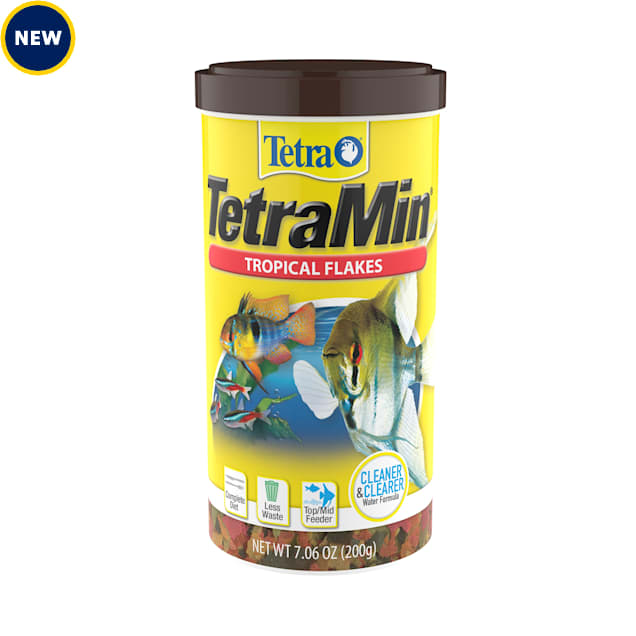 TetraMin Tropical Flakes Fish Food, 7.06 oz. - Carousel image #1
