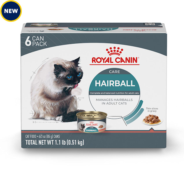 Royal Canin Hairball Care Thin Slices in Gravy Wet Cat Food Multipack, 3 oz., Pack of 6 - Carousel image #1