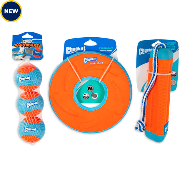 Chuckit! Amphibious Fetch Kit Dog Toys, Large - Carousel image #1