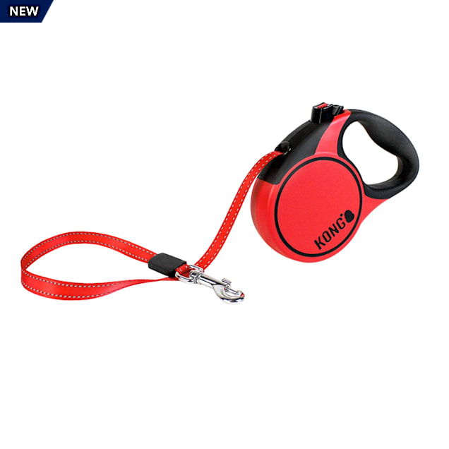 Red retractable dog lead Outlet