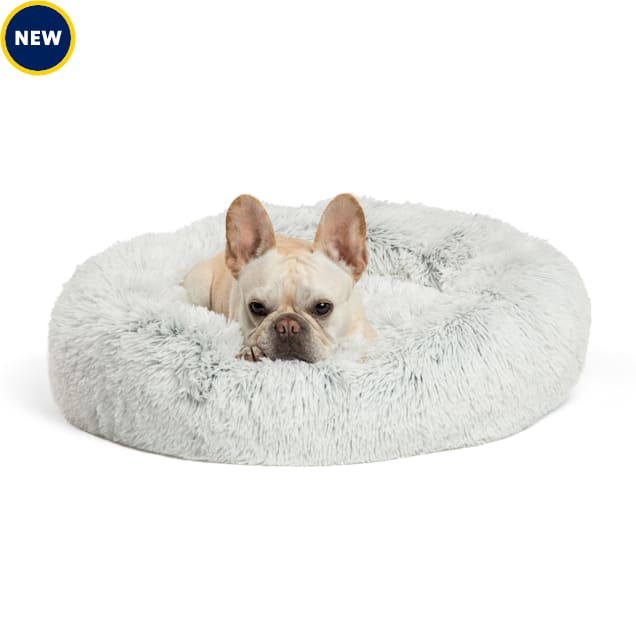 Best Friends by Sheri The Original Calming Donut Frost Shag Cuddler Dog