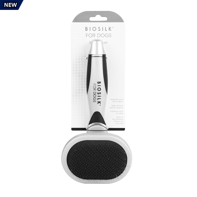 Biosilk New & Improved Slicker Brush for Dogs, Medium Petco
