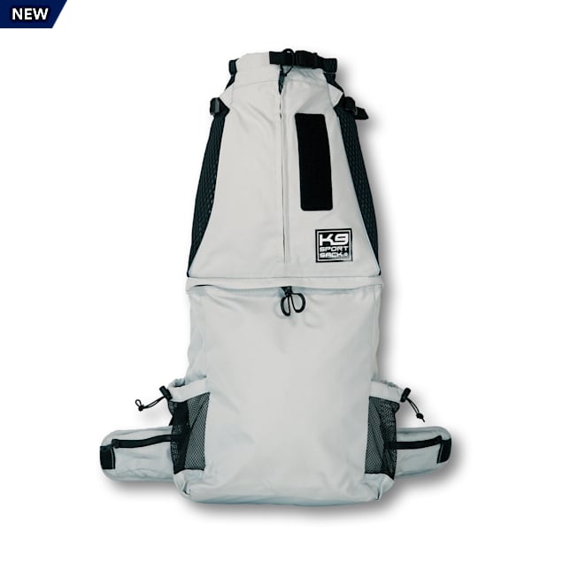 K9 Sport Sack Knavigate Light Grey Backpack Dog Carrier, 11