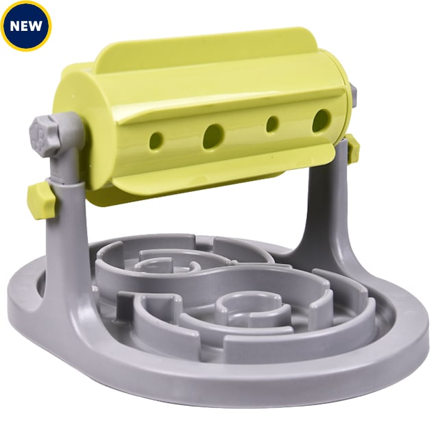 Pet Life Green/Grey 'Roto Paw' IQ Training Interactive Rotating Slow