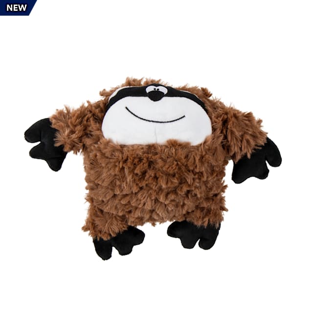 goDog Brown PlayClean Sloth Dog Toy, Small - Carousel image #1