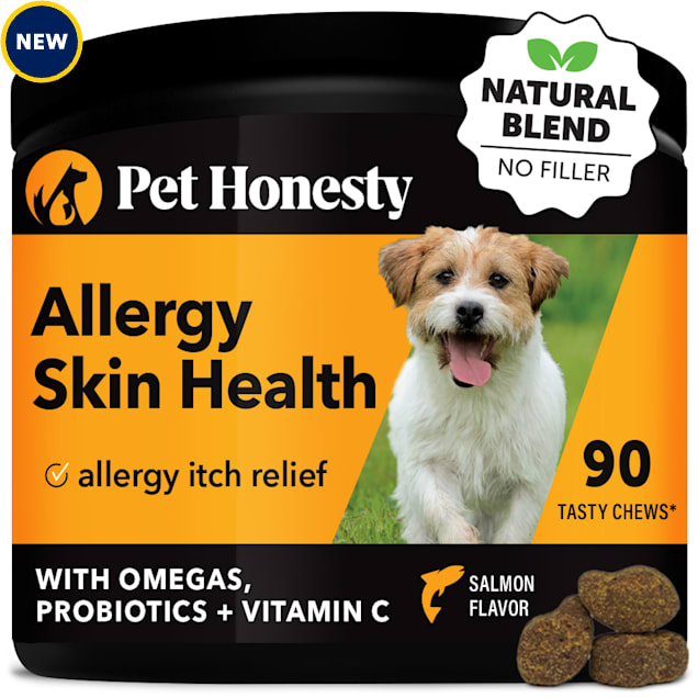 Pet Honesty Allergy Skin Health Soft Chews for Dogs, Count of 90 Petco