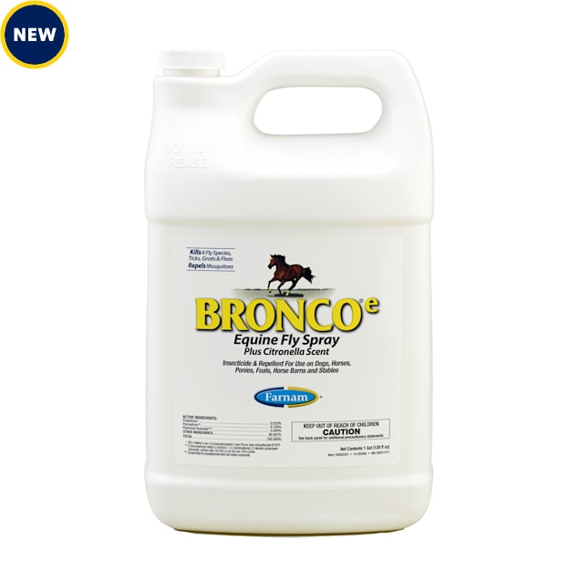 Farnam Broncoe Equine Fly Spray With Citronella Scent for Horses & Dogs