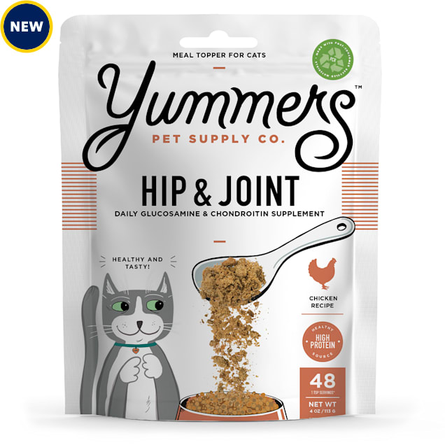 Yummers Hip & Joint Functional Mix-Ins Chicken Cat Food Topper, 4 oz. - Carousel image #1