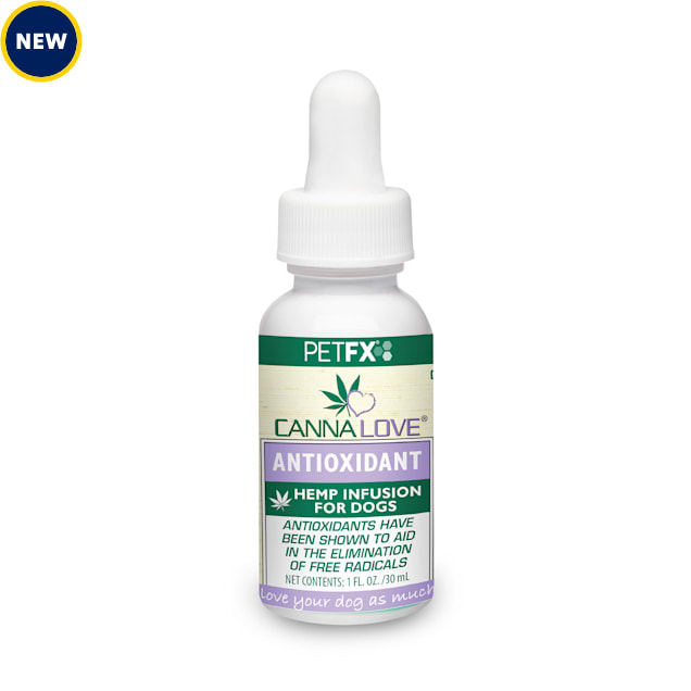 CannaLove PetFX Antioxidant Hemp Infusion for Dogs, 1 fl. oz. Petco
