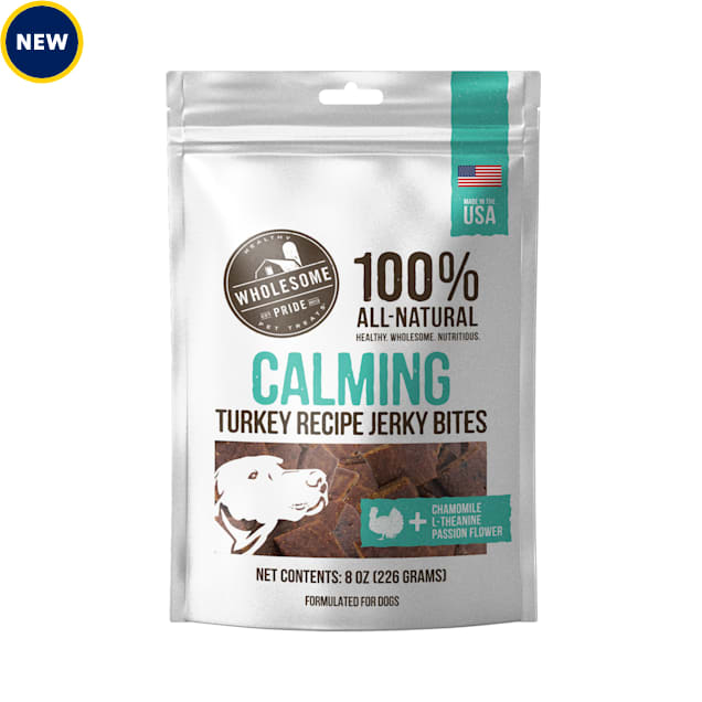 Wholesome Pride Functional Calming Support Turquoise Jerky Bites