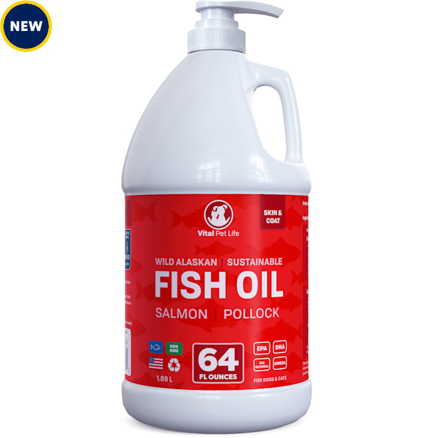 Vital Pet Life Fish Oil for Dogs, 64 fl. oz. Petco