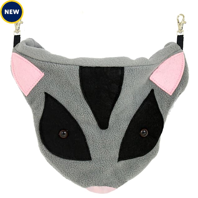 Exotic Nutrition Hangouts Grey Glider Face Sugar Glider Nest Pouch Petco