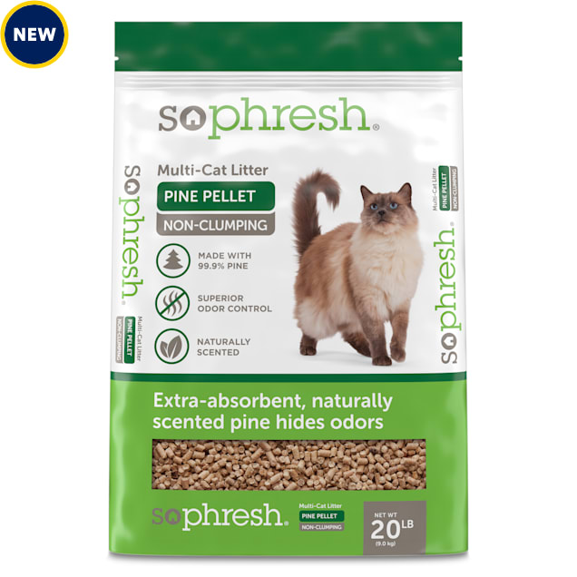 So Phresh Pine Pellet NonClumping Cat Litter, 20 lbs. Petco