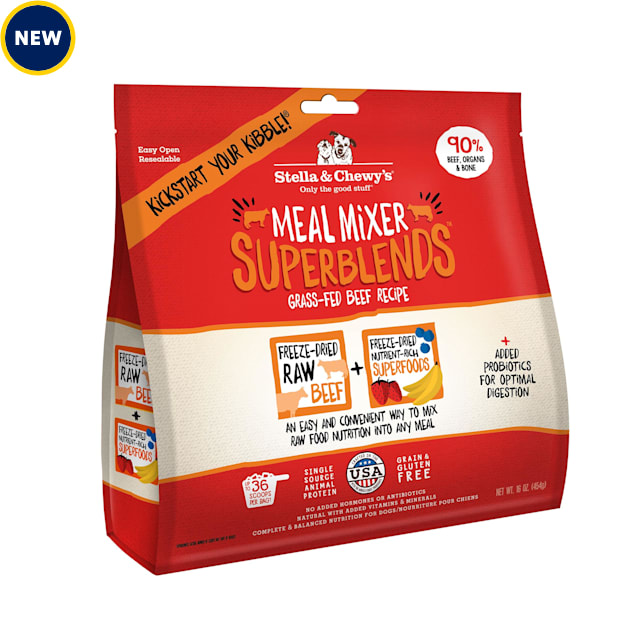 Stella & Chewy's Freeze Dried Raw GrassFed Beef Meal Mixers