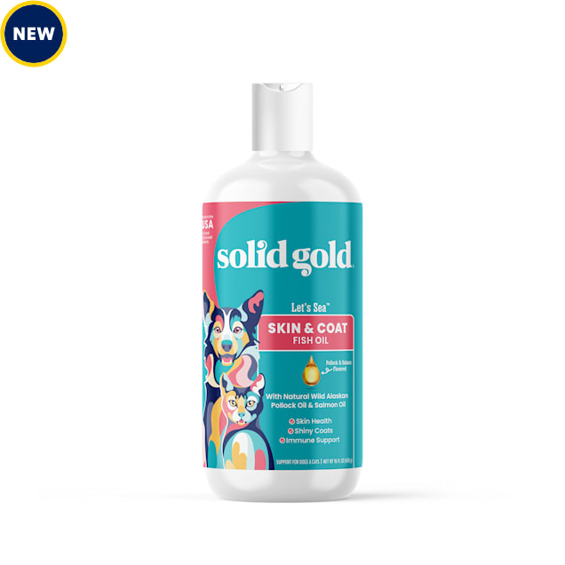 Solid Gold Let's Sea Fish Oil for Pets, 16 fl. oz., Count of 12 Petco
