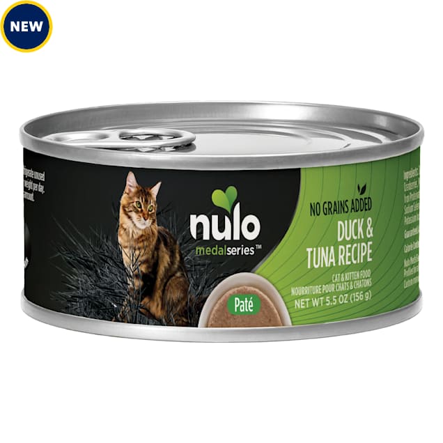 Nulo MedalSeries Grain-Free Duck & Tuna Wet Cat Food, 5.5 oz. - Carousel image #1