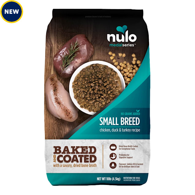 Nulo Small Breed Baked & Brothy Chicken, Duck & Turkey Dog Food 10 lbs