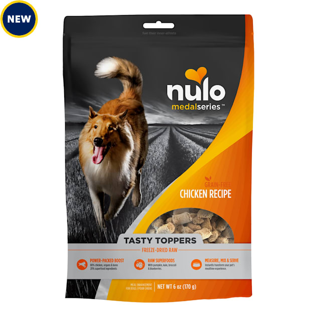 Nulo MedalSeries Tasty Toppers Chicken Freeze Dried Raw Dog Food