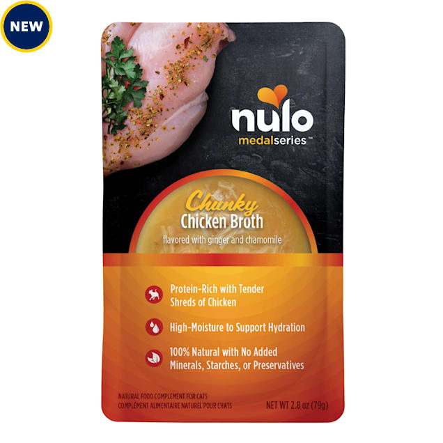 Nulo MedalSeries Chunky Chicken Broth Wet Cat Food, 2.8 oz., Case of 24