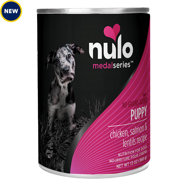 Nulo MedalSeries Grain Free Chicken Salmon Lentils Wet Puppy Food 13 oz. Case of 12 Petco