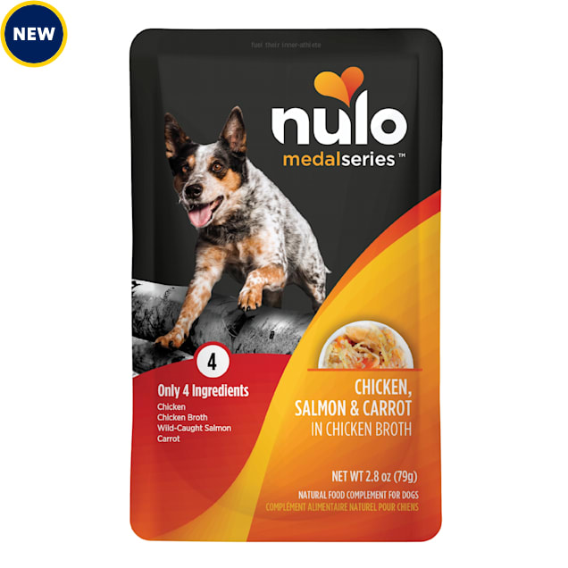 Nulo MedalSeries Chicken Salmon Carrot in Broth Wet Dog Food