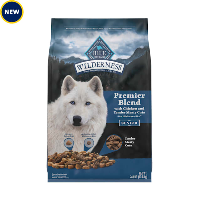 Blue Buffalo Blue Wilderness Premier Blend with Meaty Cuts Senior