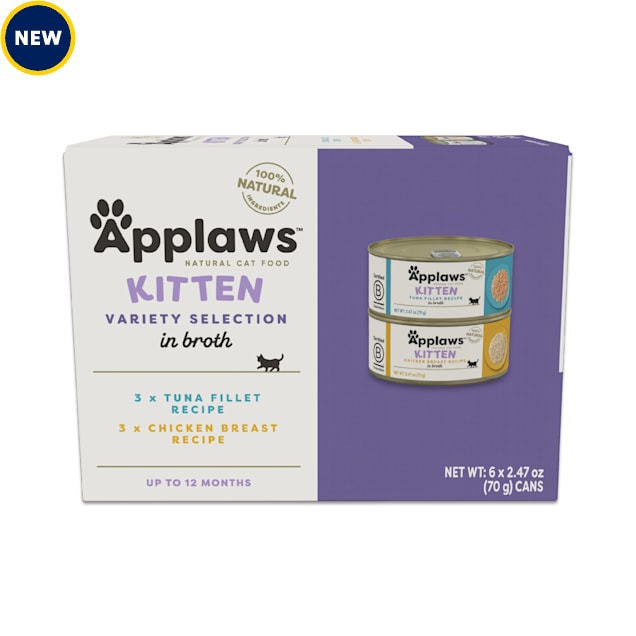 Applaws Limited Ingredient Variety Pack in Broth Canned Wet Kitten Food