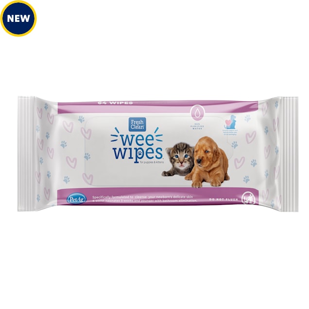 PetAg Fresh 'n Clean Baby Wipes for Dogs, Count of 64 Petco