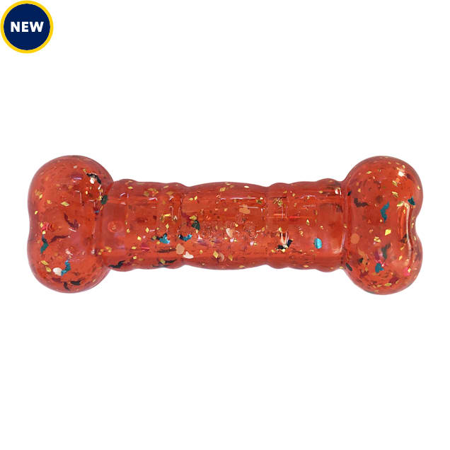 KONG Halloween Squeezz Confetti Bone Assorted Dog Toy, Medium Petco