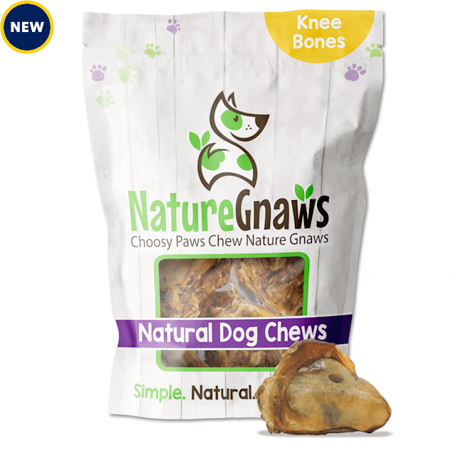 Nature Gnaws Natural Beef Knee Bone Dog Chews, Count of 4 Petco