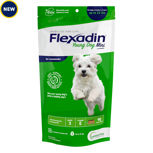 Vetoquinol Flexadin 4 Life Undenatured Type II Collagen Mini Dog Chews