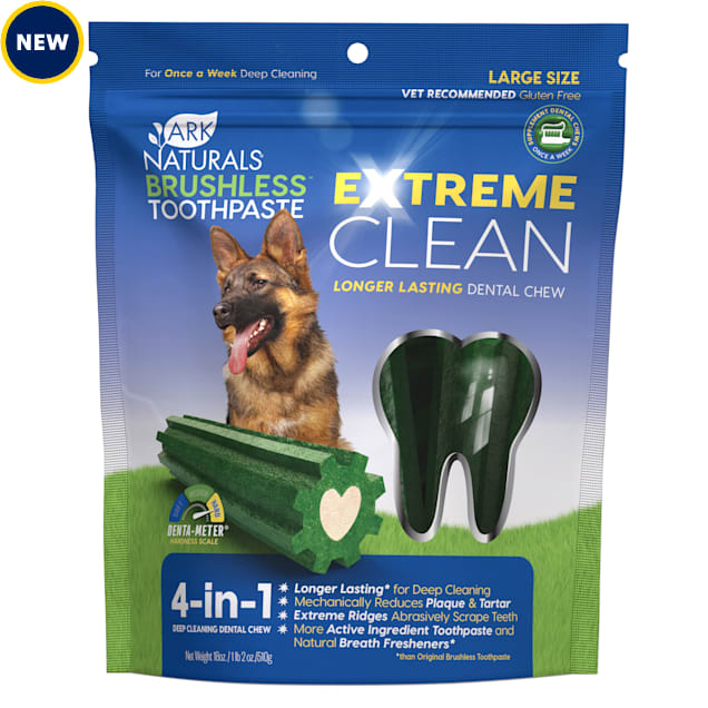 Ark Naturals Extreme Clean Brushless Toothpaste for Dogs 18 oz
