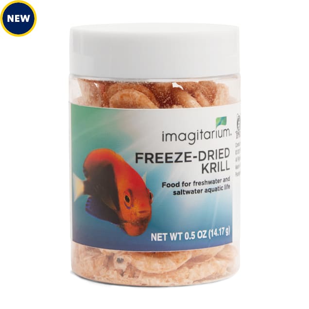 Imagitarium FreezeDried Krill Food for Freswater and Salt Water