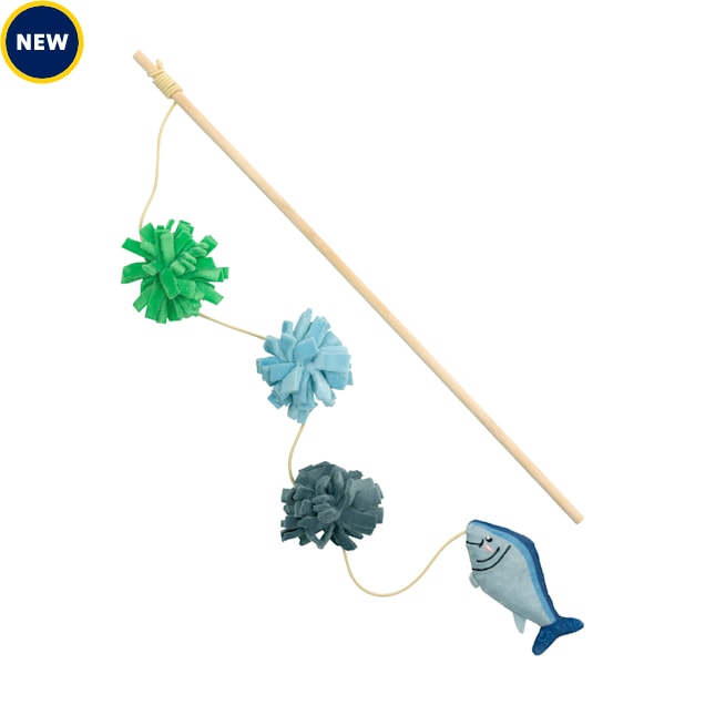 Grrreen Fish Teaser Cat Toy Petco