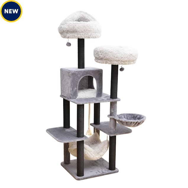 Catry Bradbury 7Level Multifunctional Cat Tree Condo, Paper Rope