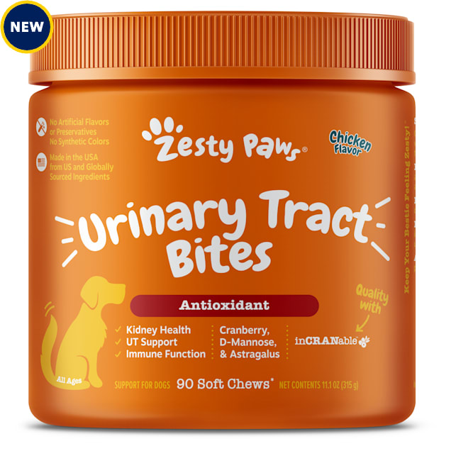 Zesty paws sales cranberry bladder bites