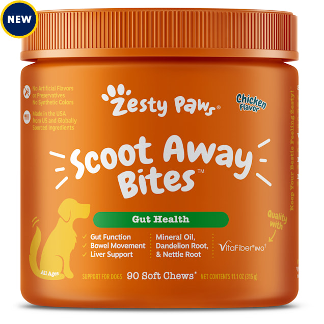 Zesty paws calming bites dosage sales