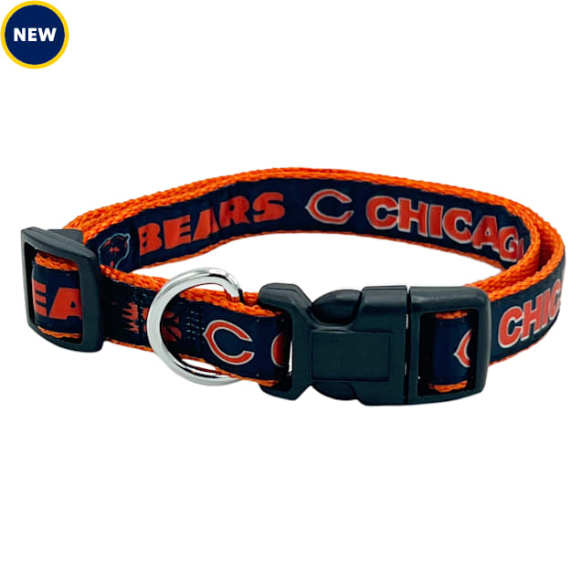 chicago bears dog collar