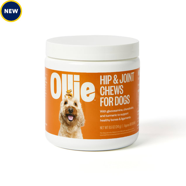 Ollie Hip & Joint Chews Dog Supplements, Count of 60 Petco