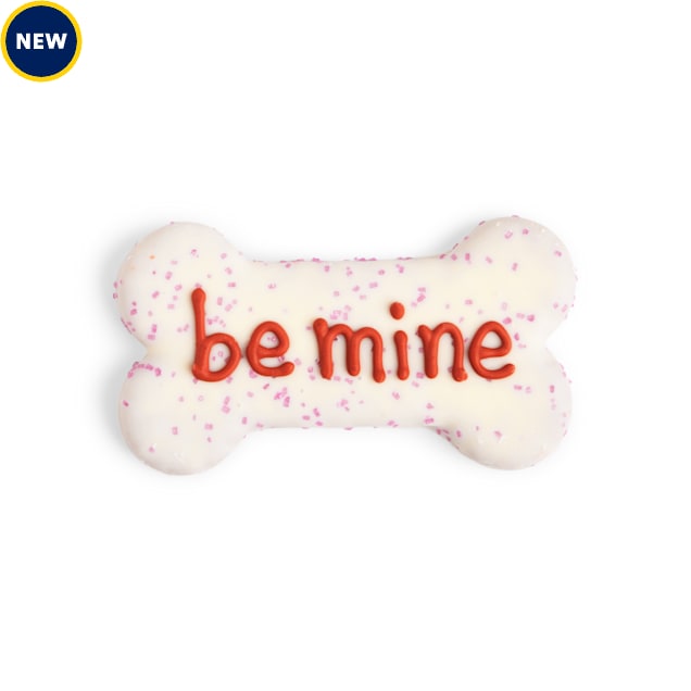 YOULY Valentine's Day Be Mine Bone Cookie Dog Treats, 3.25 oz. Petco