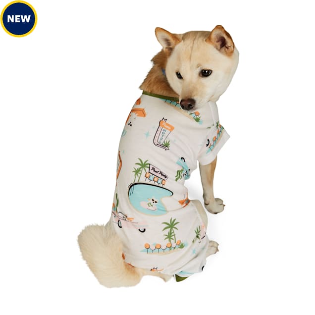 YOULY Palm Springs Dog Pajamas, XSmall, Muticolor, Petco