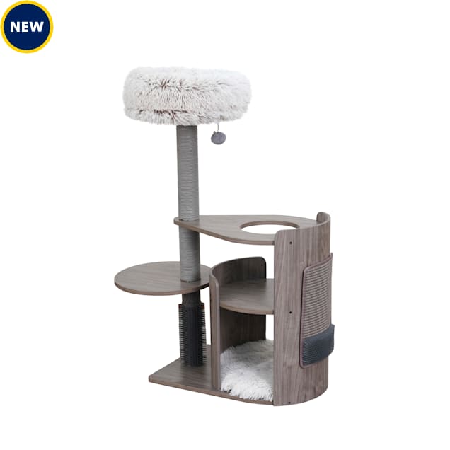 PetPals Group Cullen Curved Modern 4Level Cat Tree, 3XLarge Petco
