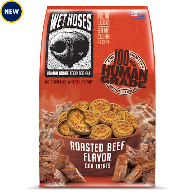 Wet Noses Crunchy Meaty Roasted Beef Dog Treats, 14 oz. Petco