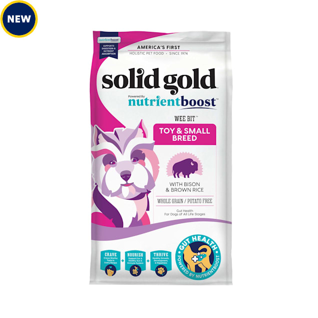Solid Gold Nutrientboost Wee Bit Bison Dry Dog Food, 11 lbs. - Carousel image #1