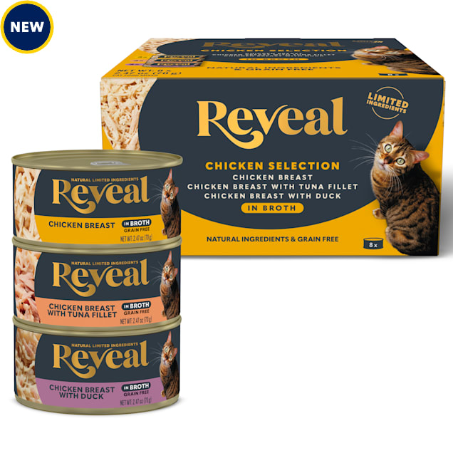 Reveal Limited Ingredient Natural Grain Free, Chicken in Broth Wet Cat