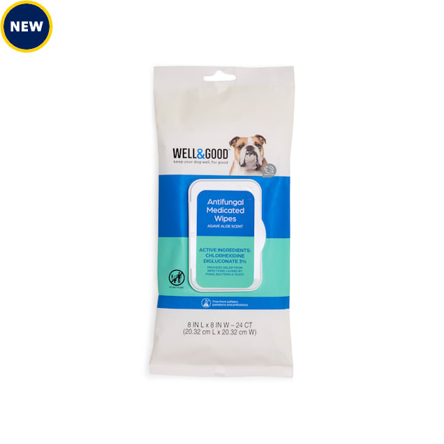 Well & good hypoallergenic deodorizing dog wipes hotsell