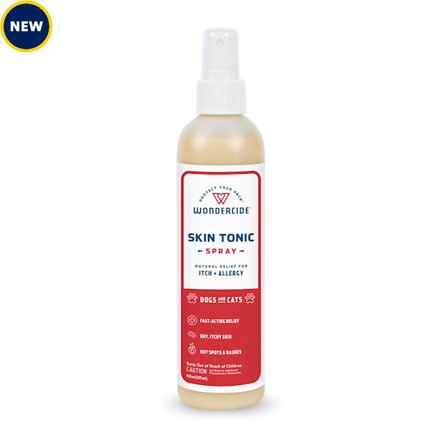Wondercide Skin Tonic Itch Spray for Dogs Cats with Naturals