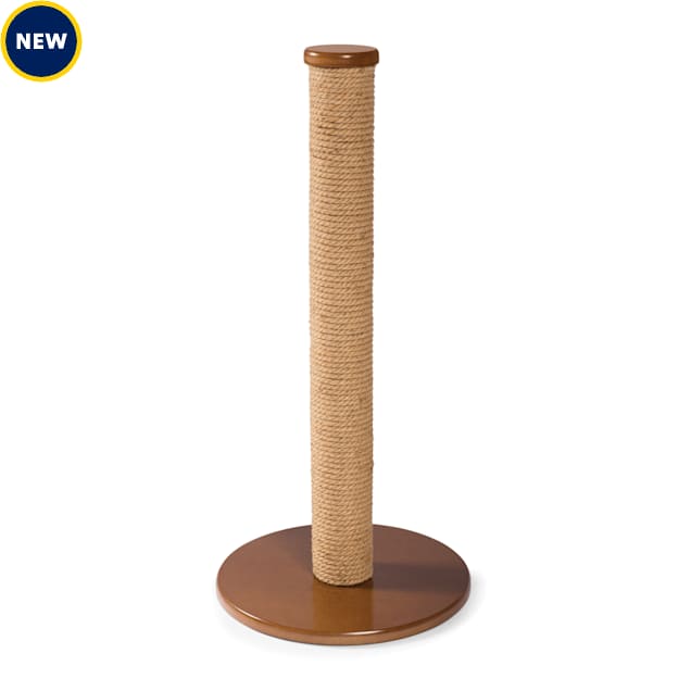 Prevue Pet Products Power Paws Tall Round Kitty Scratch Post Toy for